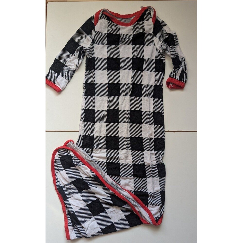 Little Sleepies Buffalo Check Newborn Sleep Gown